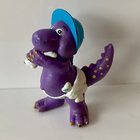 Vintage Wonder Diaper Baby Dino figur