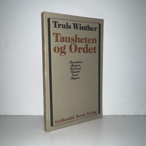 Tausheten og Ordet - Truls Winther. 1972
