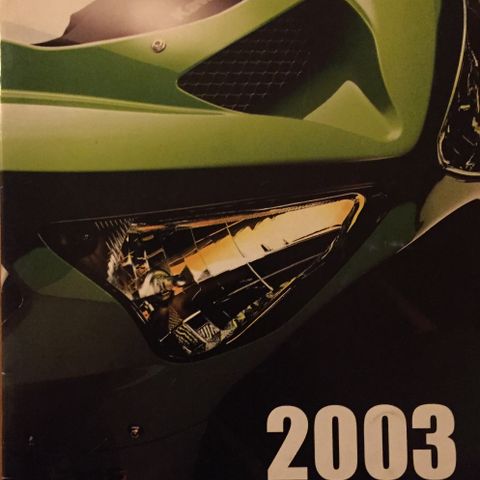 Kawasaki MC-Katalog 2003 Norsk