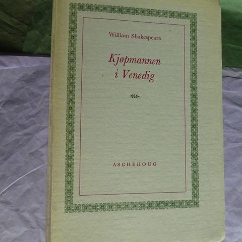 Kjøpmannen i Venedig: komedie i fem akter