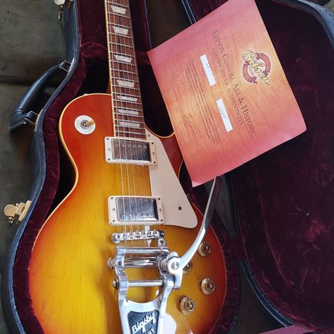 Gibson Les Paul Custom Shop R7 i original cherry sunburst
