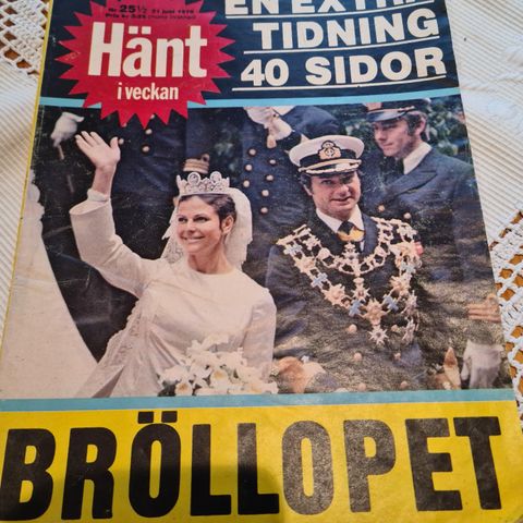 Svensk ukeblad 1976, ABBA , Kongelig bryllup