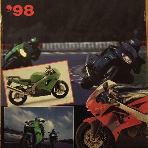 Kawasaki MC-Katalog 1998 Norsk