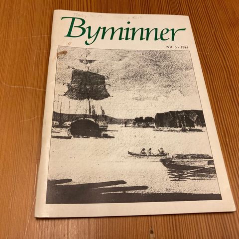 BYMINNER Nr. 3 - 1984 - OSLO BYMUSEUM