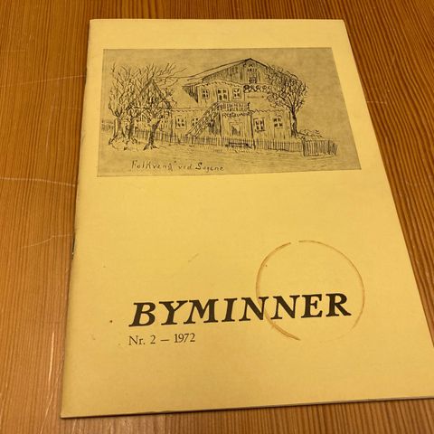 BYMINNER Nr. 2 - 1972 - OSLO BYMUSEUM