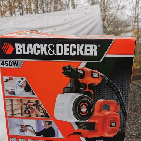 Black & Decker malingsprøyte