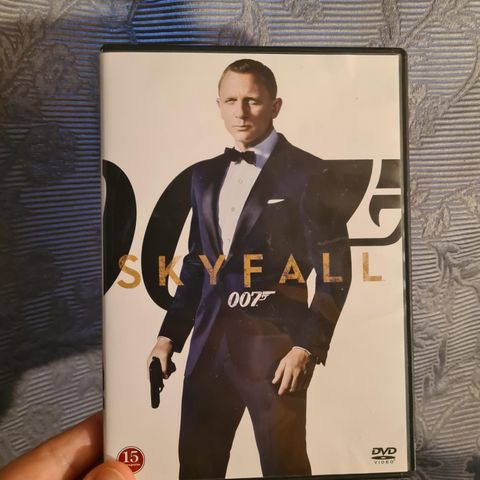 James Bond - Skyfall 007 (DVD) med norsk tekst.