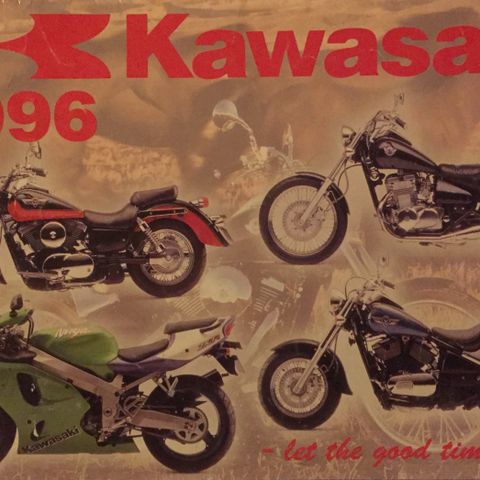 Kawasaki MC-Katalog 1996 Norsk