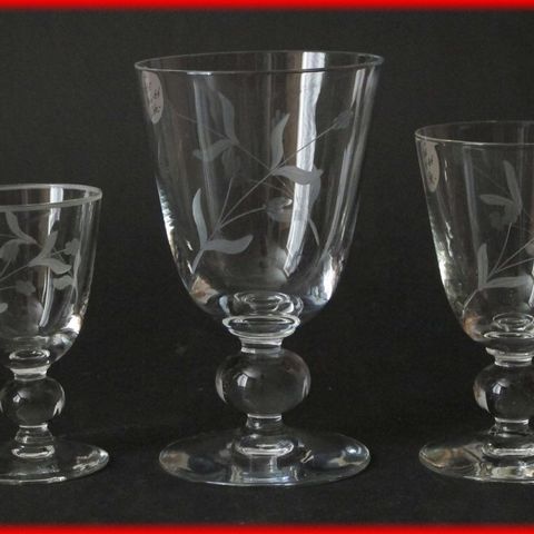 Hadeland glass Åge fra 1940-1964.