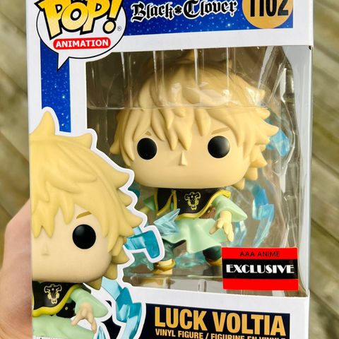 Funko Pop! Luck Voltia | Black Clover (1102) Excl. to AAA Anime