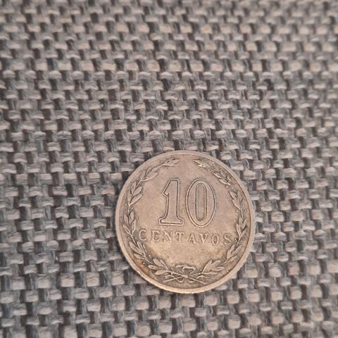 10 centavos 1918 argentina
