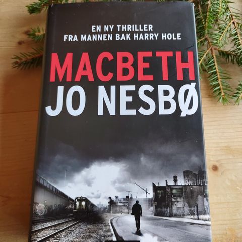 Jo Nesbø "Macbeth" Innbunde bok utgitt 2018
