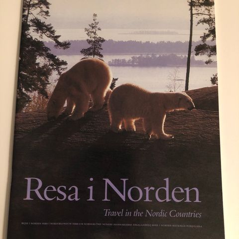 Resa i Norden, frimerkehefte.