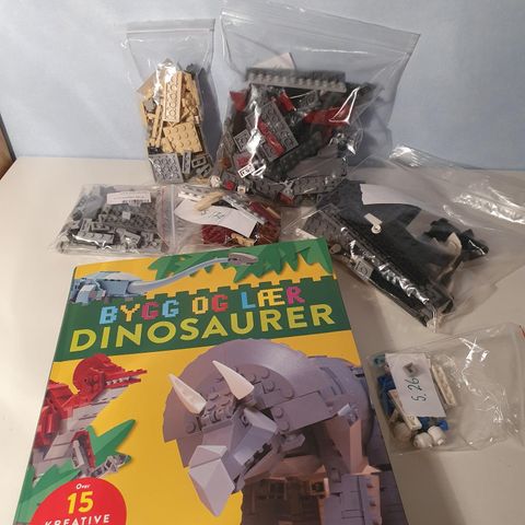 Lego Bygg og lær dinosaurer