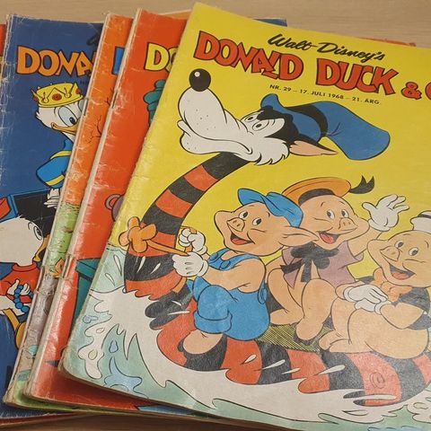 Donald Duck tegneserier 1968