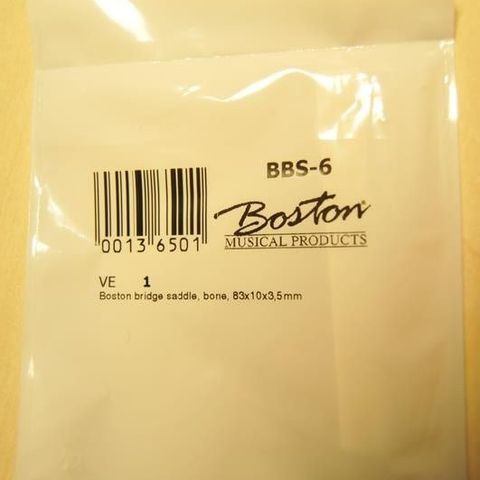 Boston BBS-6 83x10x3,5mm undersadel i ben