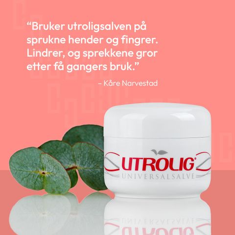 UTROLIG universalsalve - SUPERALLSIDIG UNIVERSALSALVE 50 ml.