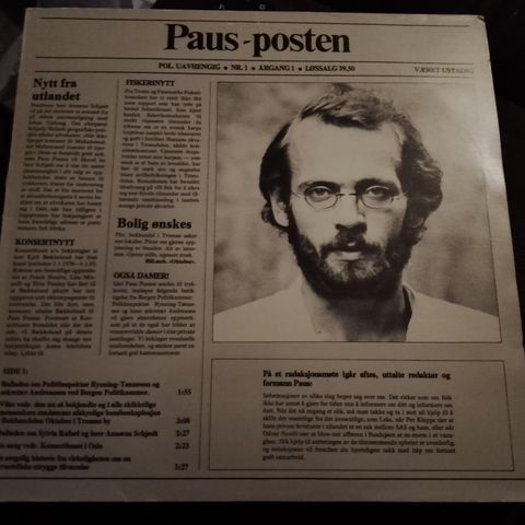 Ole paus.paus posten.1977.