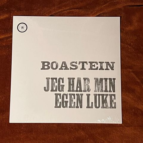 Boastein Jeg har min egen luke 2022 repress svart vinyl Norske albumklassikere