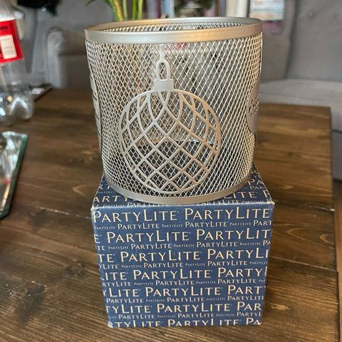 Partylite Kubbelys/glasslys dekor