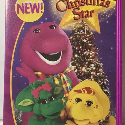 Barney: Christmas Star VHS / julestjerne