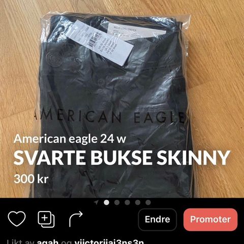 svarte bukse Dame / ungdum