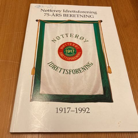 NØTTERØY IDRETTSFORENING - 75-ÅRS BERETNING 1917 - 1992