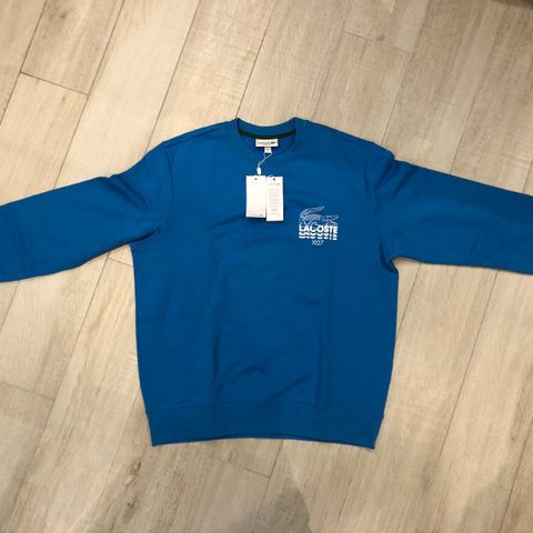 RESERVERT! Ny Lacoste genser str L // Pris inkluderer frakt!