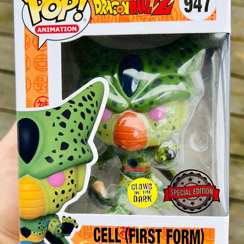 Funko Pop! Cell (First Form) (Glow in the Dark) | Dragon Ball (947) SE Exc.