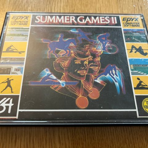 «Summer Games II» - Commodore 64 (kassett)