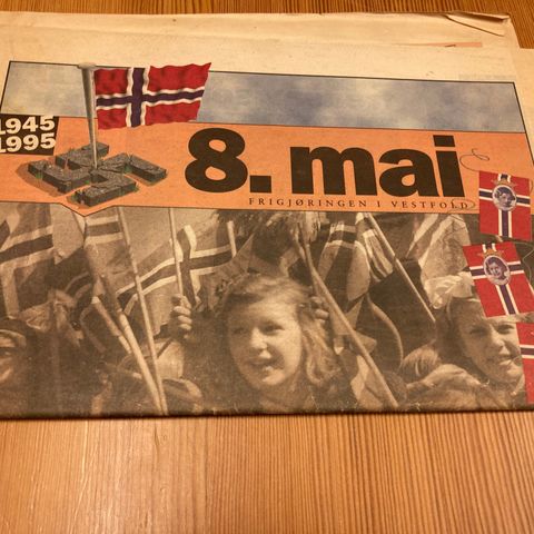 TØNSBERGS BLAD 8. MAI 1945 - 1995 - FRIGJØRINGEN I VESTFOLD