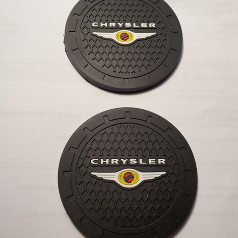 Chrysler Glass/kopp underlag - Coasters