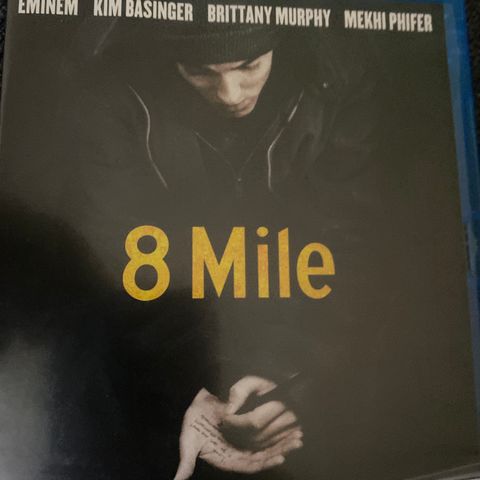 8 mile (Norsk tekst) Eminem - Blu ray