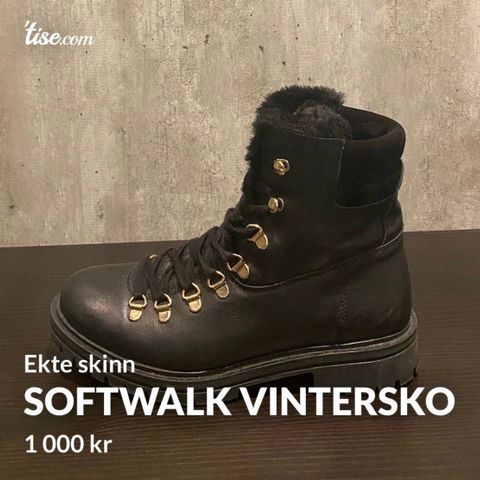 Softwalk vintersko (i ekte skinn)