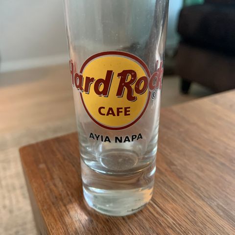 Hard Rock cafe shots glass