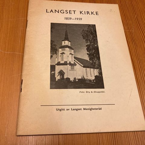 LANGSLET KIRKE 1859 - 1959