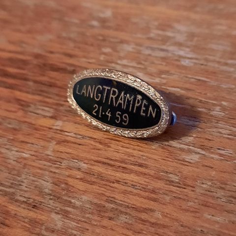 Langtrampen 21.4.59 - Pins