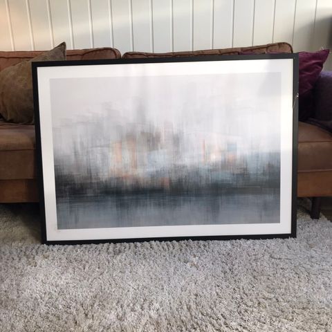 «Pastel City» kunstfoto, 70x100 cm