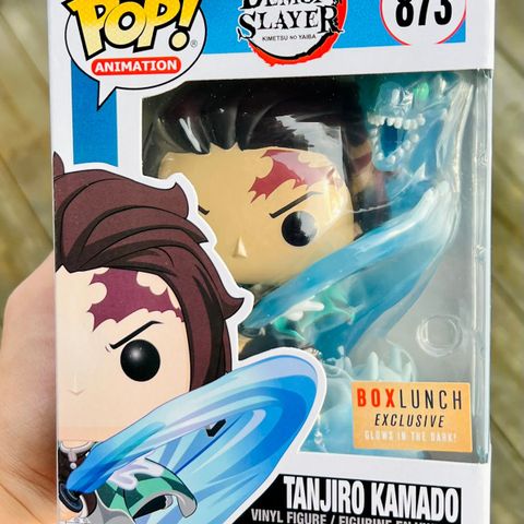 Funko Pop! Tanjiro Kamado (Dragon) (Glow) | Demon Slayer: Kimetsu no Yaiba (873)