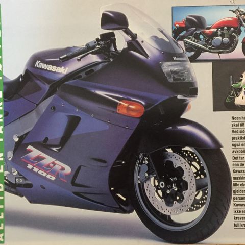 Kawasaki MC-Katalog 1991 Norsk