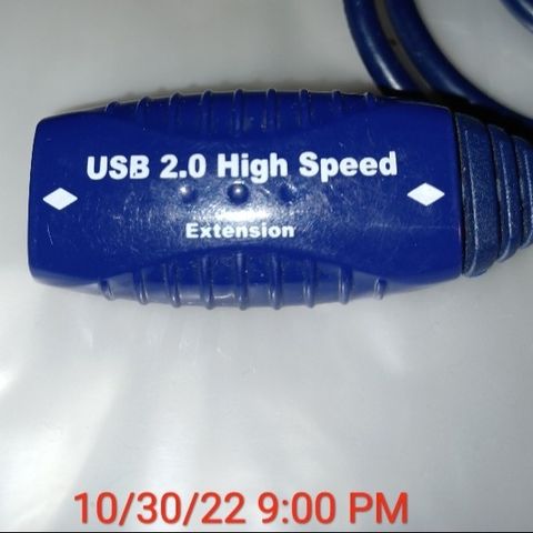 • 5 meters USB High Speed extention • (50Kr)