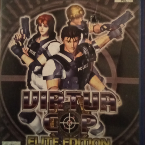 Playstation 2. "VIRTUA COPS"  Elite edition