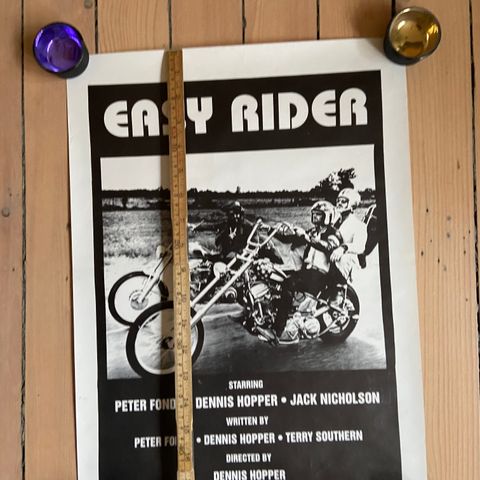 Ikonisk filmposter Easy Rider