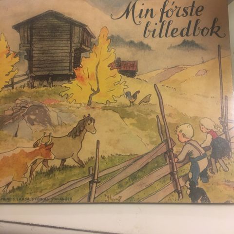 Barnebok fra 40 tallet. Kan sendes kostnadsfritt.