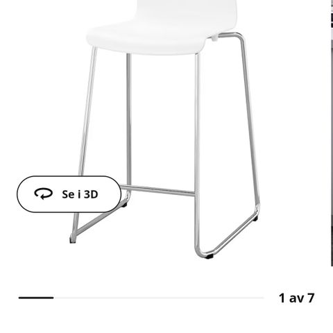 IKEA barkrakk / barstol