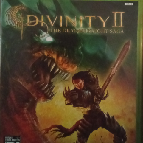 Xbox Divinity II, The Dragon Knight Saga,  Amerikansk versjon