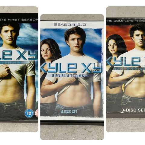 KYLE XY sesong 1-3 (DVD med norsk tekst)