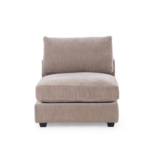 TILBUD - Cosy modulsofa i beige bomull- Hjørnemodul/ Midtmodul/ Puff - På lager!