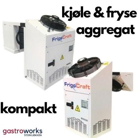 Kompakt Kjøle & Fryse Aggregat fra Gastroworks