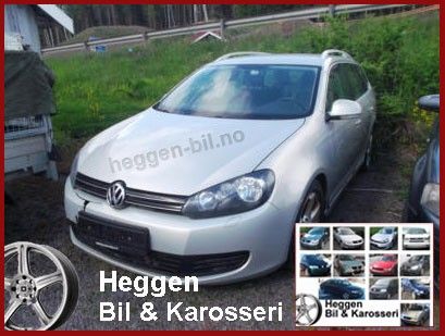 2010 mod VW Golf VI Variant + flere demonteres og selges i deler. Rimelig frakt